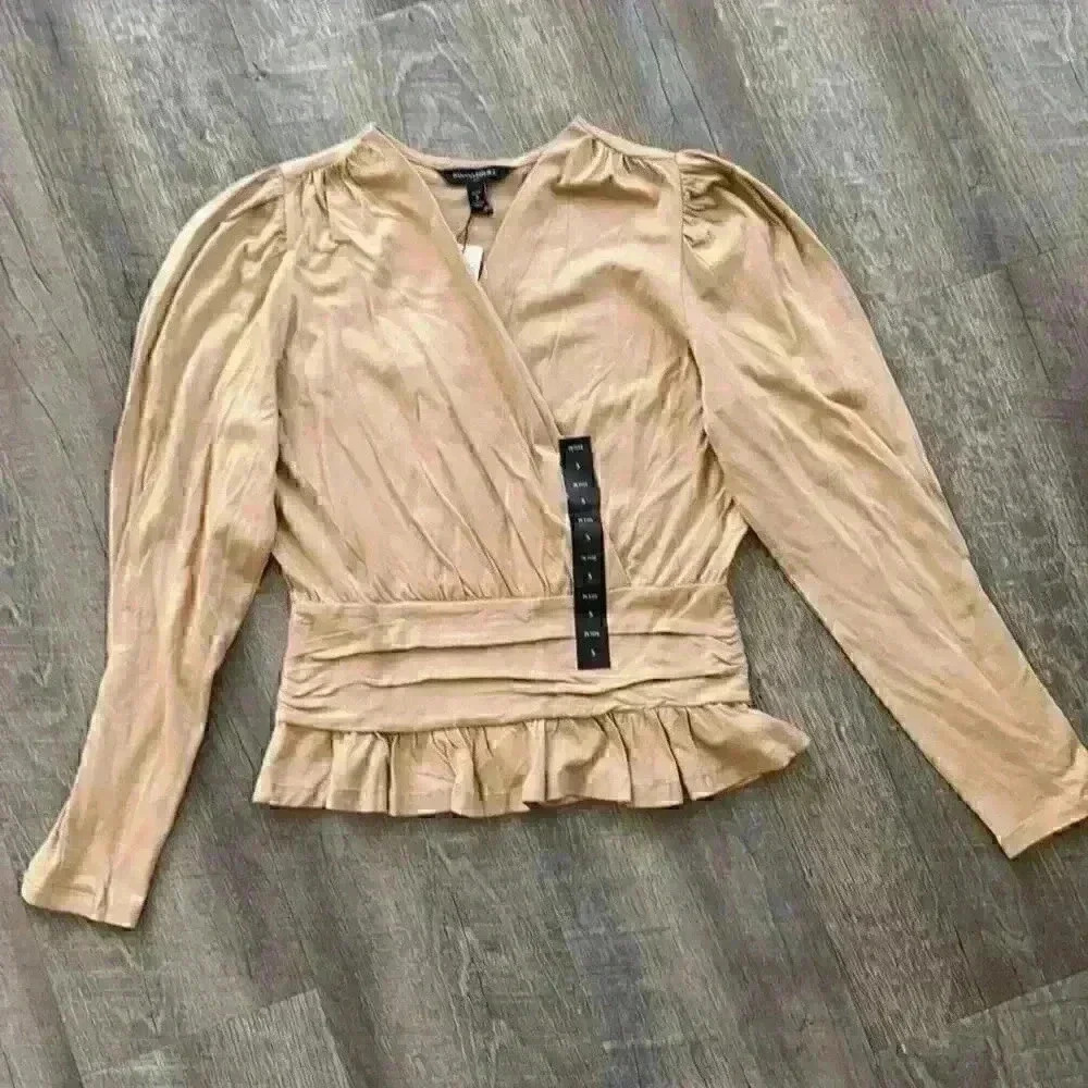 Banana Republic Petite Wrap Top - Picture 2 of 8